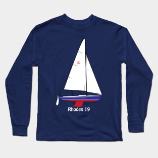 Rhodes 19 Sailboat Long Sleeve T-Shirt